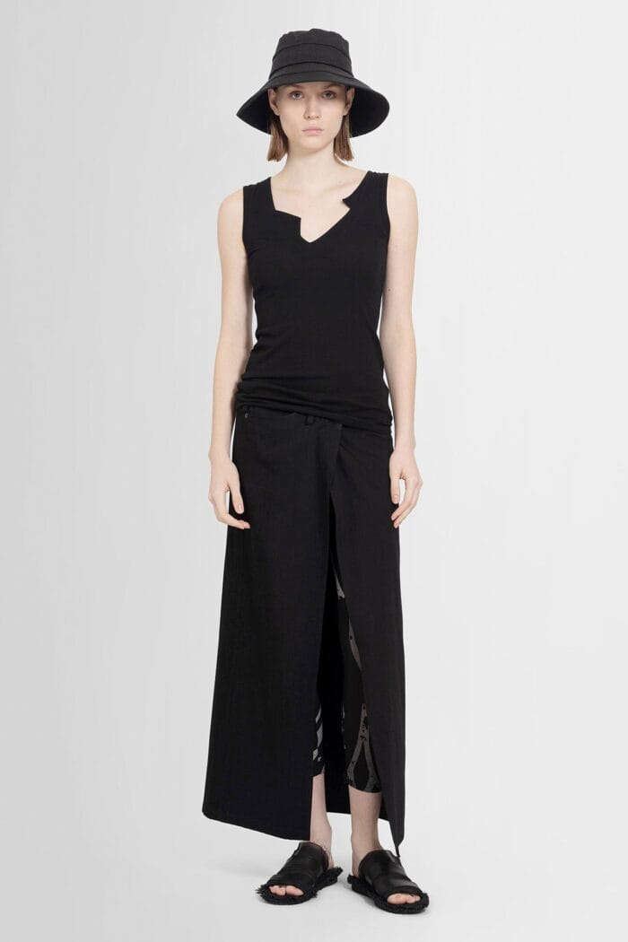 YOHJI YAMAMOTO Belted Wrap Skirt