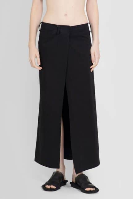 YOHJI YAMAMOTO Belted Wrap Skirt