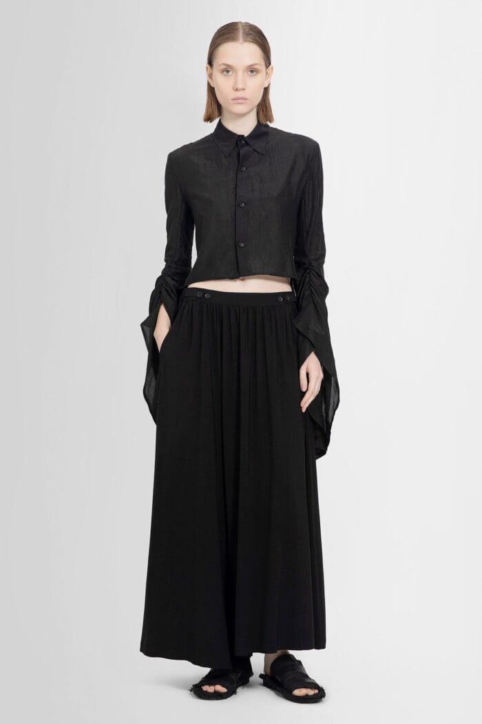 YOHJI YAMAMOTO Gathered Skirt Pants