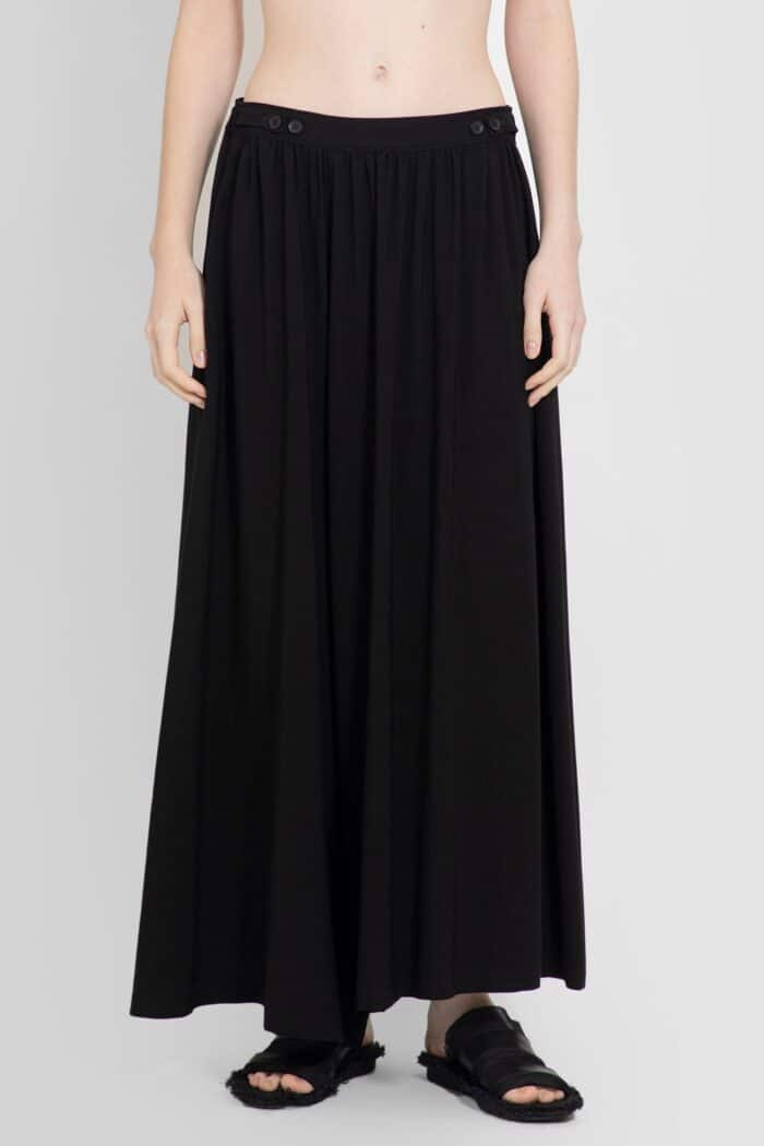 YOHJI YAMAMOTO Gathered Skirt Pants