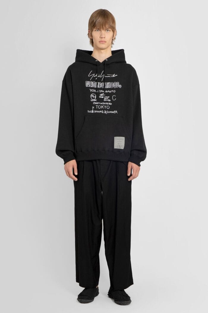 yohji yamamoto neighborhood collaboration pt hoodie YOHJI YAMAMOTO Neighborhood Collaboration Pt Hoodie