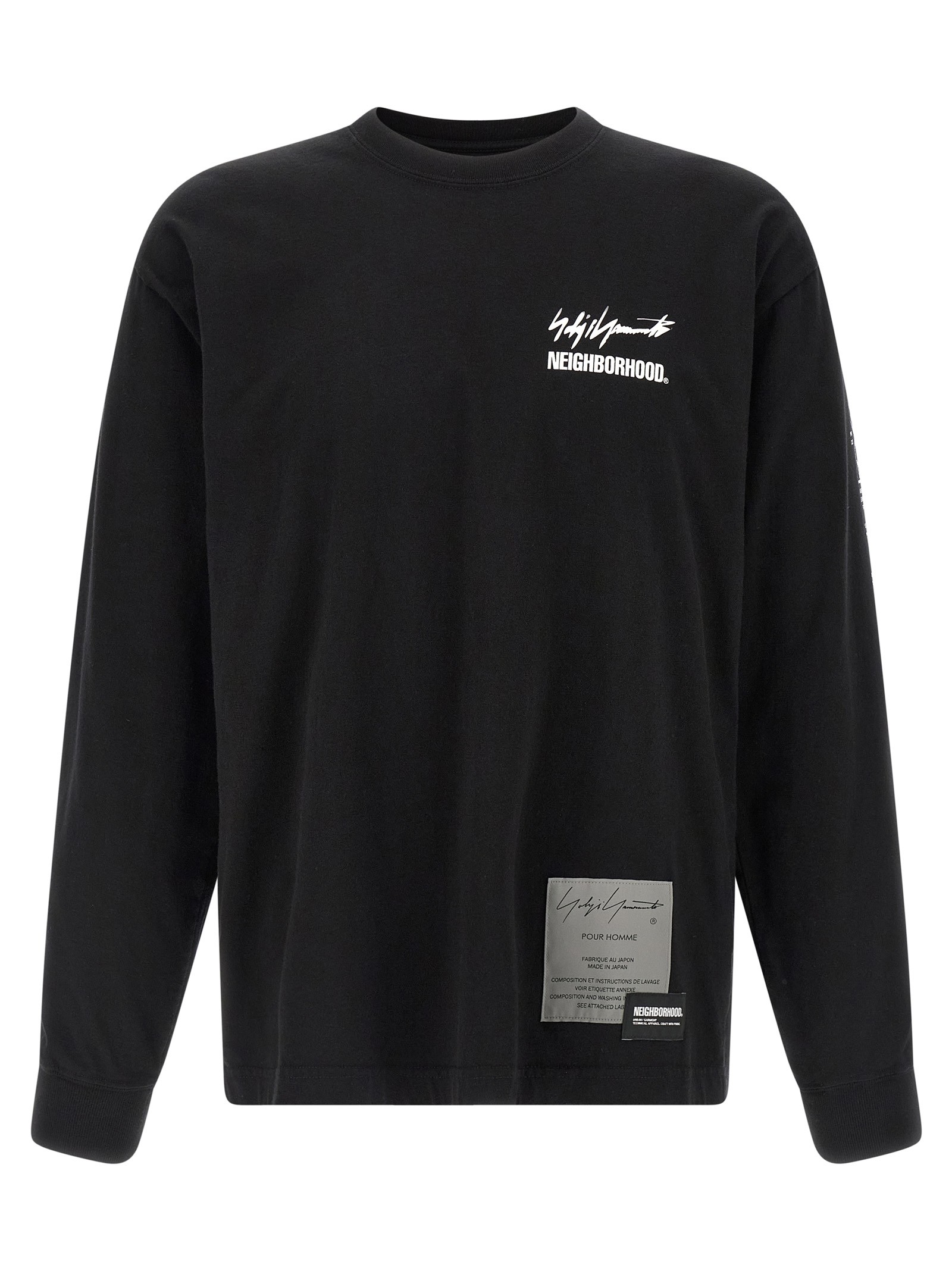 Yohji Yamamoto × NH 'LS TEE' T-shirt
