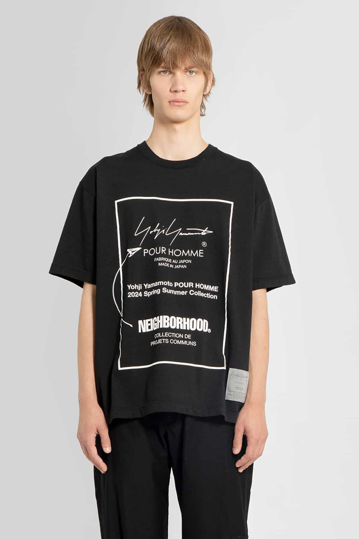 YOHJI YAMAMOTO Pt Short Sleeve Tee