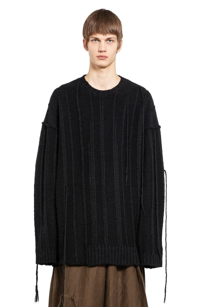 YOHJI YAMAMOTO String Switching Sweater