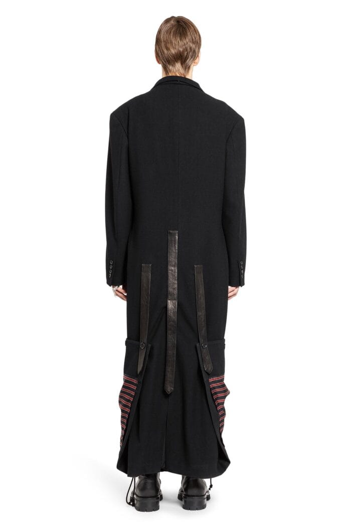 YOHJI YAMAMOTO W-Spare Collar Coat