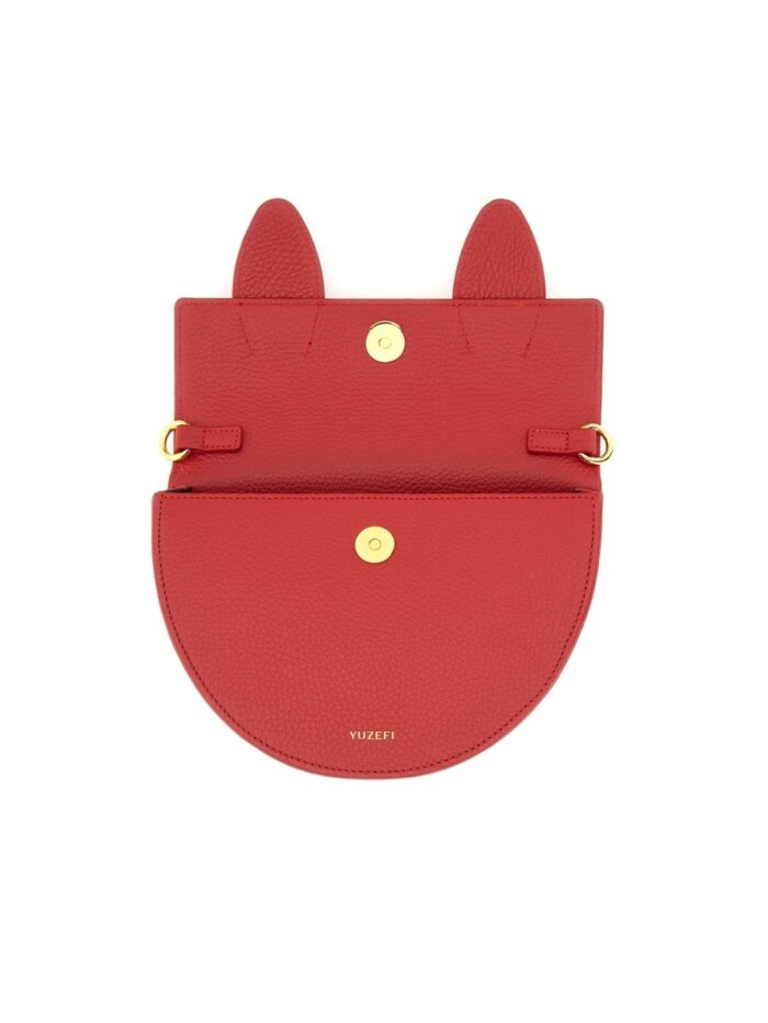 YUZEFI LEATHER "PRETZEL" BAG