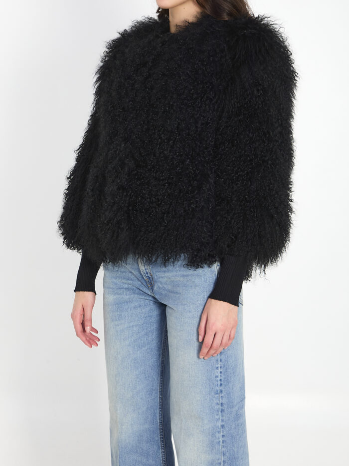 Yves Salomon Mongolian fur