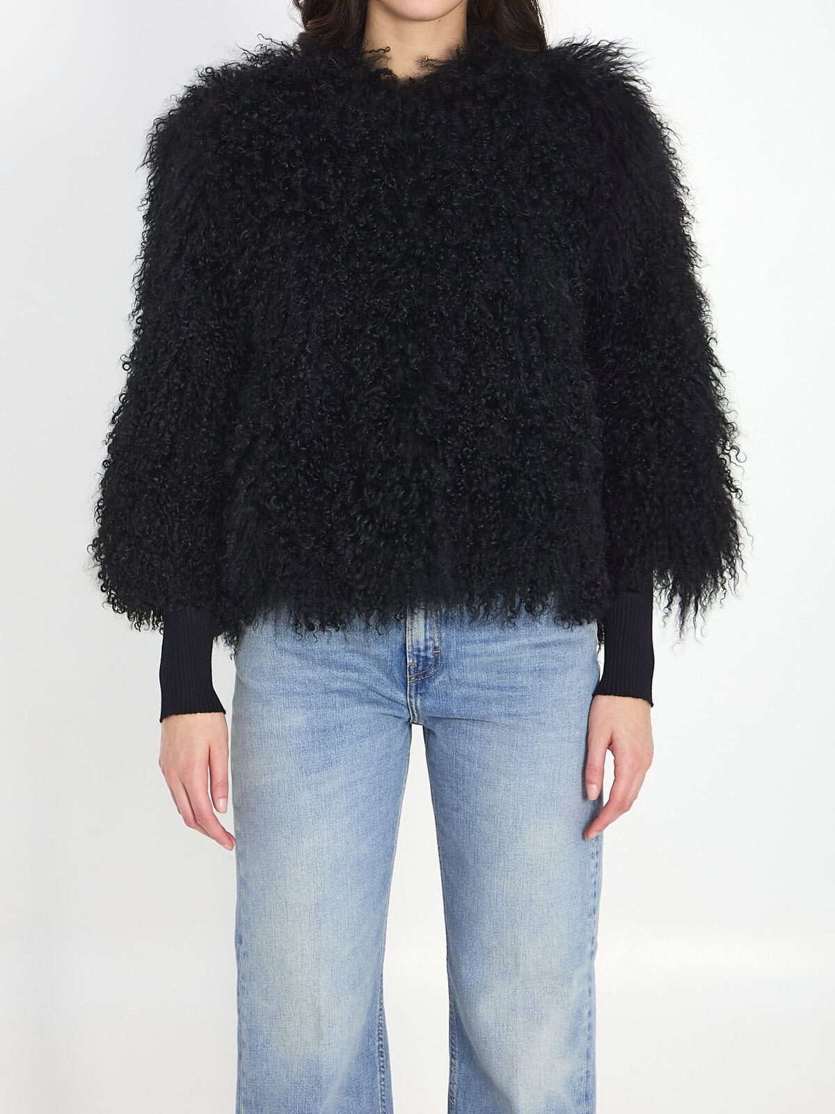 Yves Salomon Mongolian fur