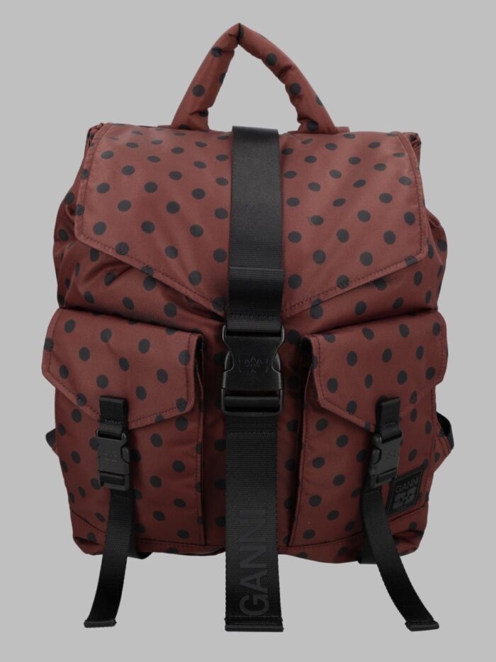 GANNI Zaino "Re-Tech Printed"