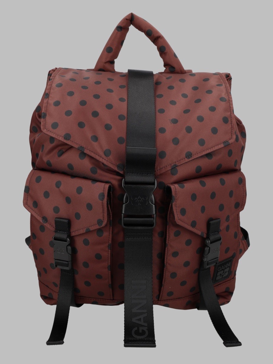 GANNI Zaino "Re-Tech Printed"