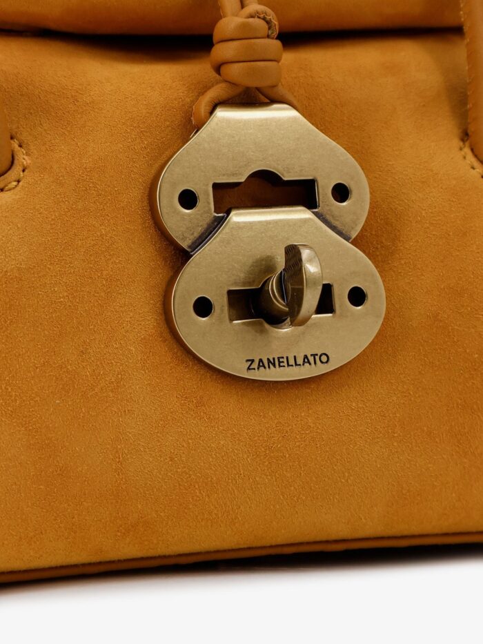 ZANELLATO Dotta Baby Suede Crossbody Bag