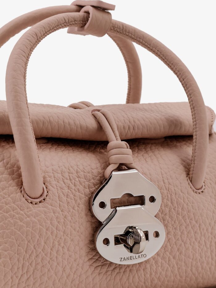 ZANELLATO Dotta Hammered Leather Crossbody Bag