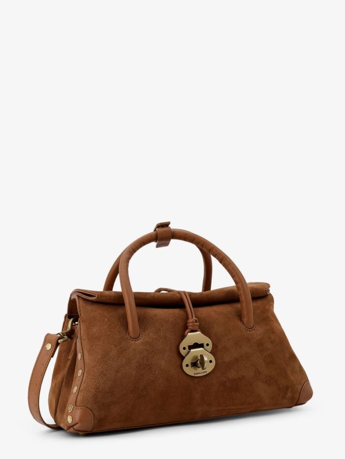 ZANELLATO Dotta Suede Crossbody Bag