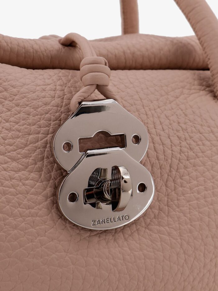 ZANELLATO Hammered Leather Dotta® Small Crossbody Bag