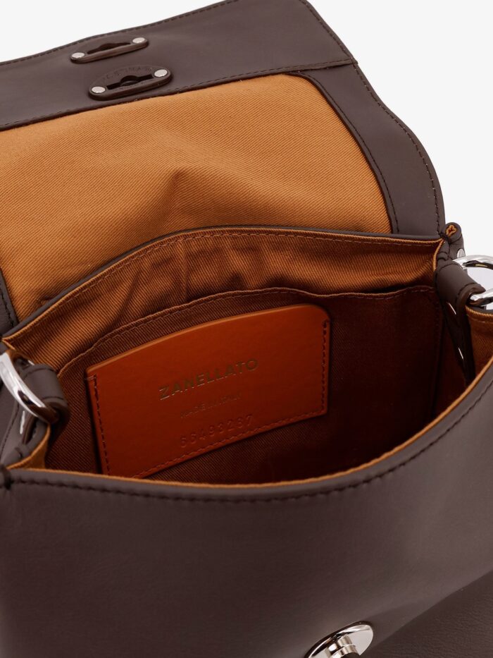 ZANELLATO Postina Baby Leather Crossbody Bag