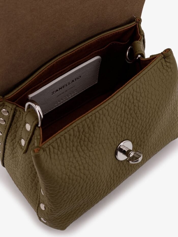 ZANELLATO Postina Baby Leather Crossbody Bag