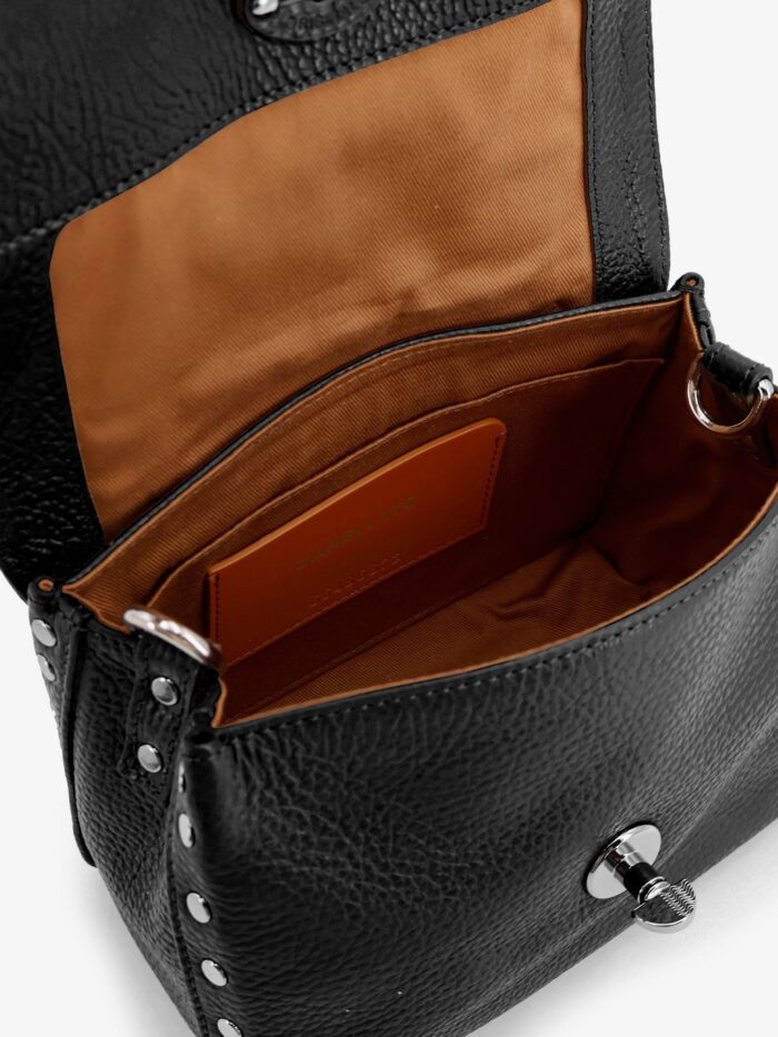 ZANELLATO Postina® Baby Textured Leather Crossbody Bag