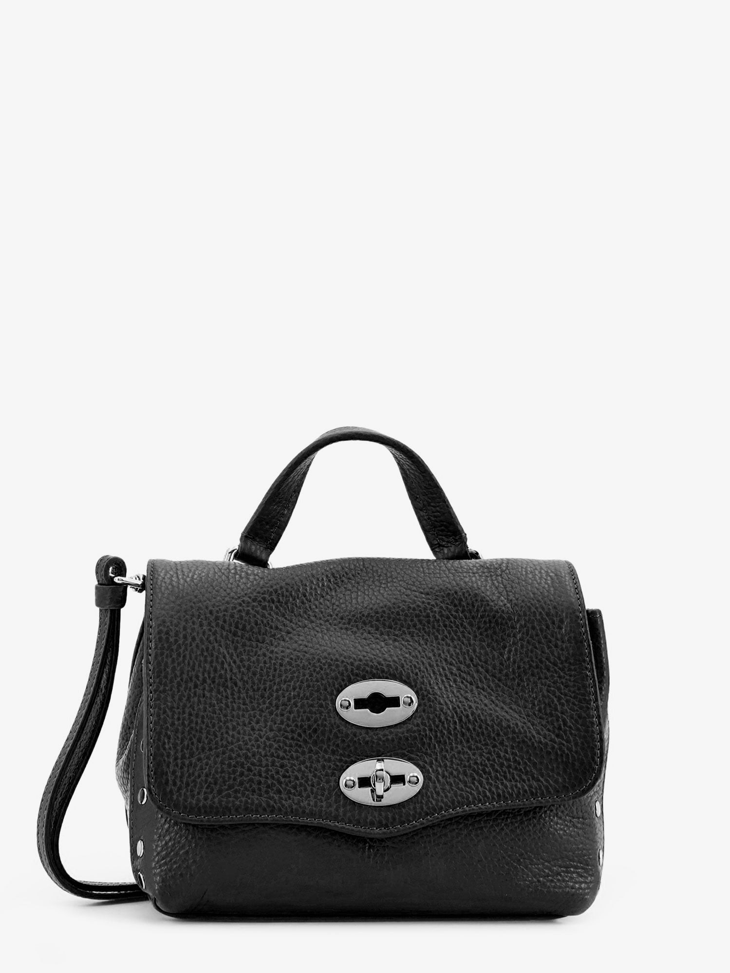 ZANELLATO Postina® Baby Textured Leather Crossbody Bag