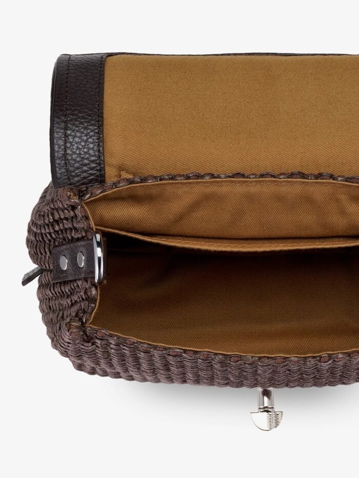 ZANELLATO Postina Baby Wicker Crossbody Bag