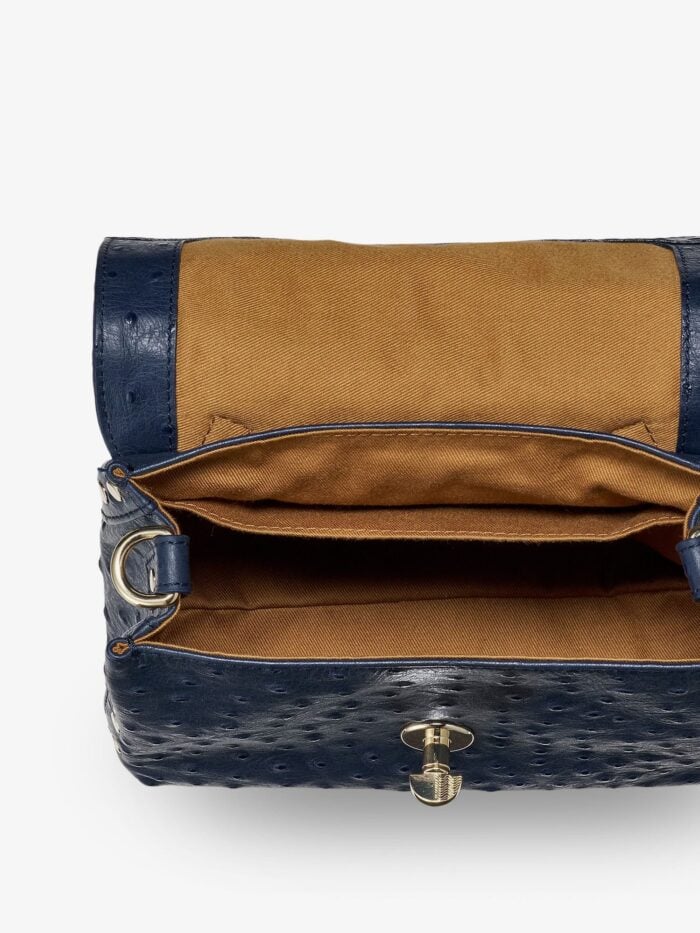 ZANELLATO Postina Cactus Leather Crossbody Bag