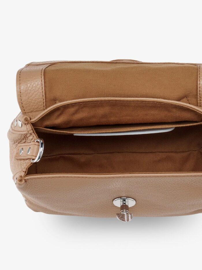 ZANELLATO Postina Daily Baby Hammered Leather Crossbody Bag