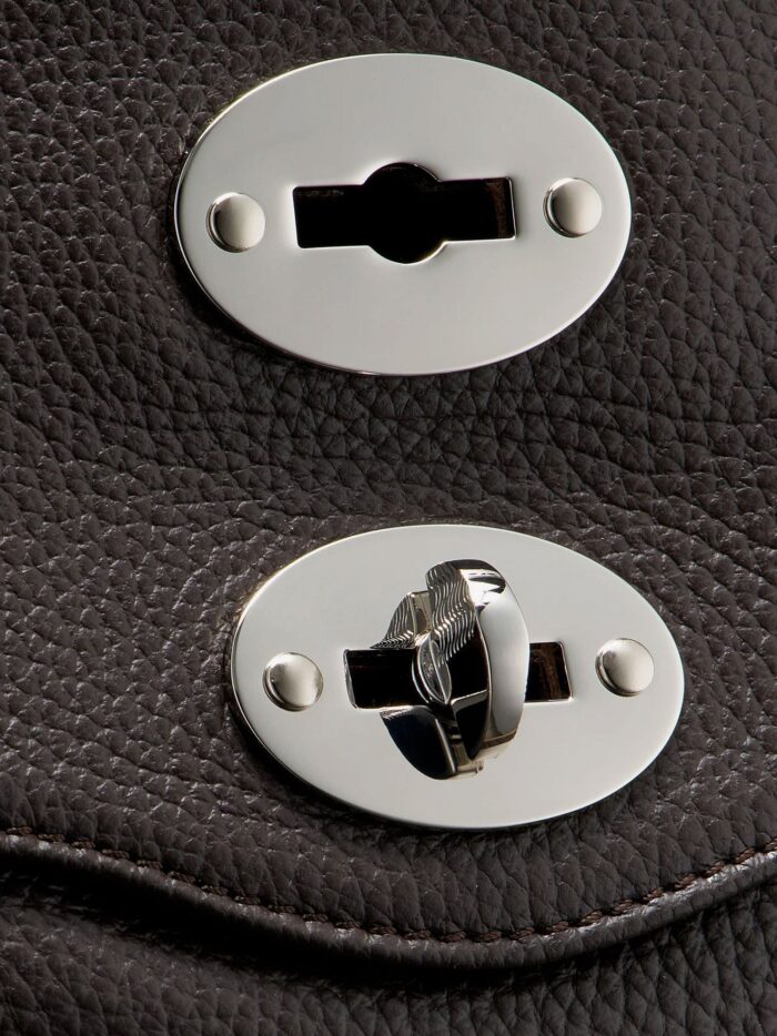 zanellato postina leather shoulder bag ZANELLATO Postina Leather Shoulder Bag