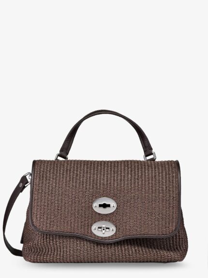 ZANELLATO Postina S Raffia Crossbody Bag
