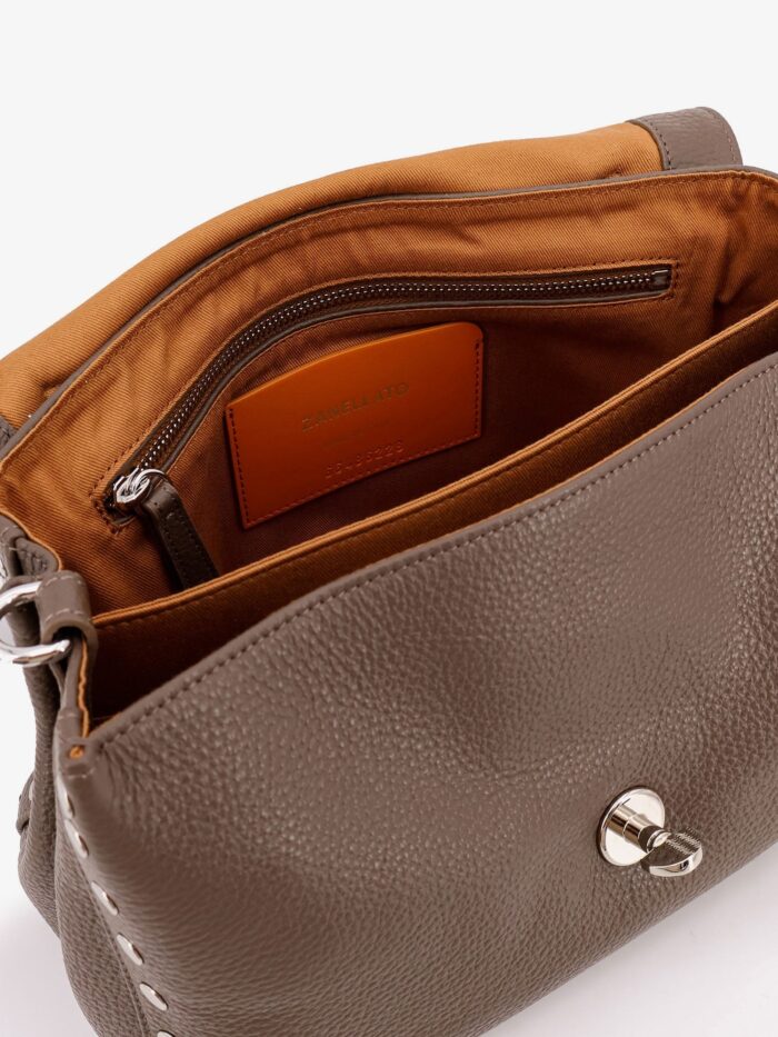 ZANELLATO Postina® S Textured Leather Crossbody Bag