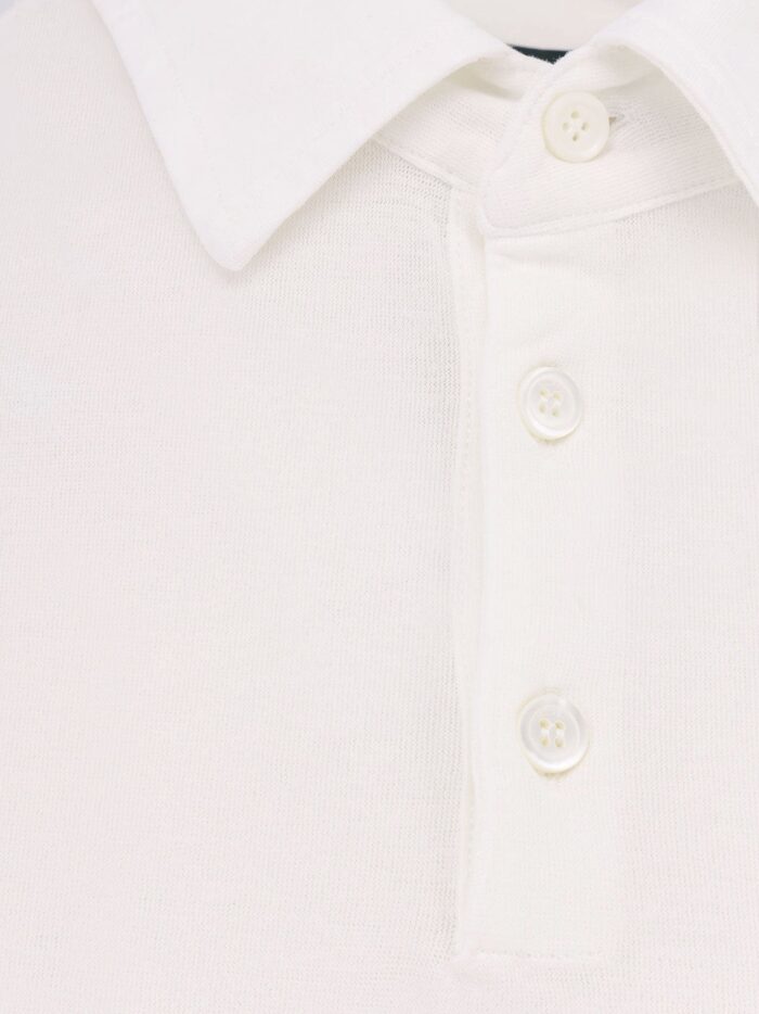 Zanone Icecotton Polo Shirt With Lateral Slits