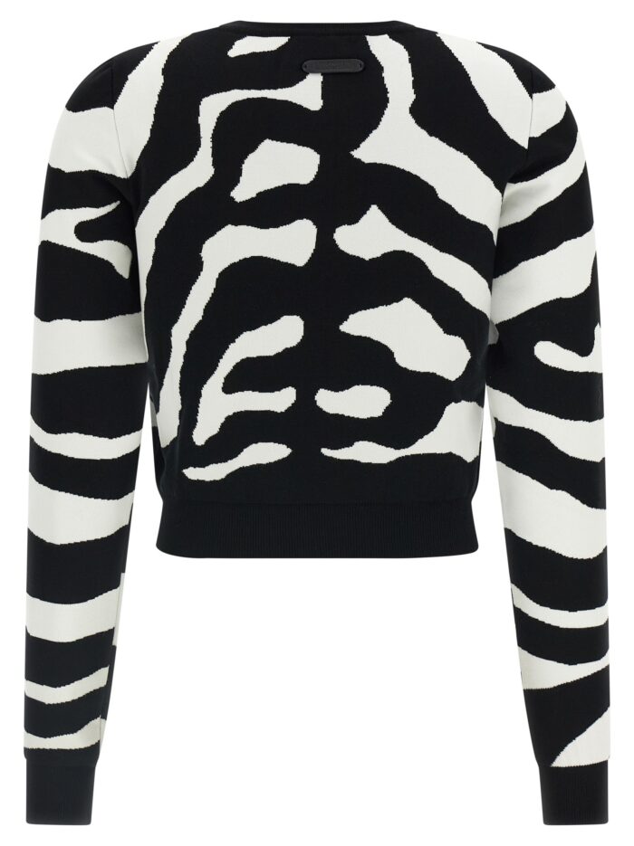 Moschino Zebra Intarsia Sweater