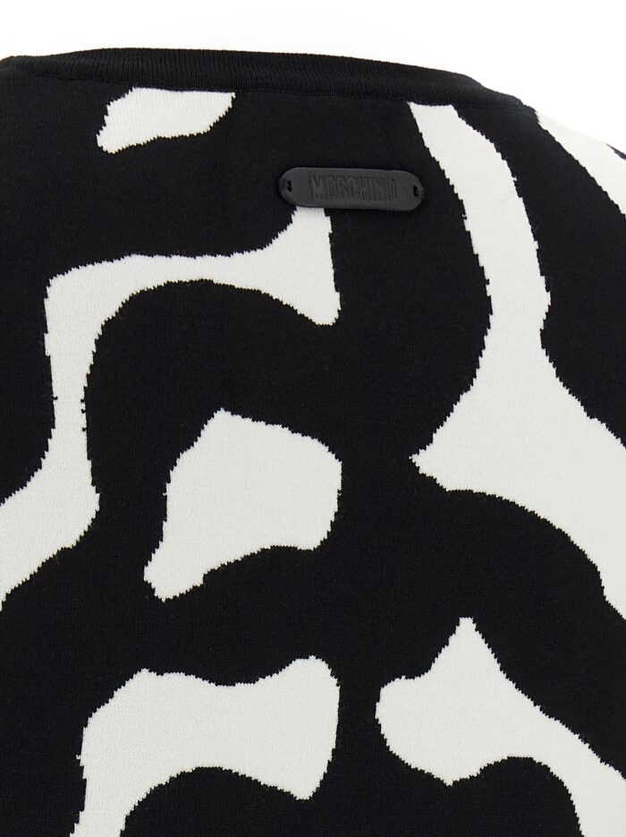 Moschino Zebra Intarsia Sweater