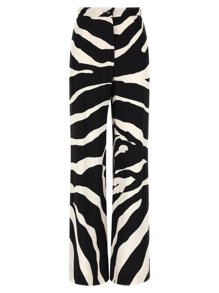 dolce & gabbana 'zebra' print palazzo pants Dolce & Gabbana 'Zebra' Print Palazzo Pants