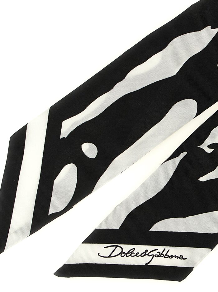 Dolce & Gabbana Zebra Print Scarf