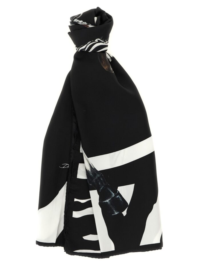 dolce & gabbana zebra print scarf Dolce & Gabbana Zebra Print Scarf