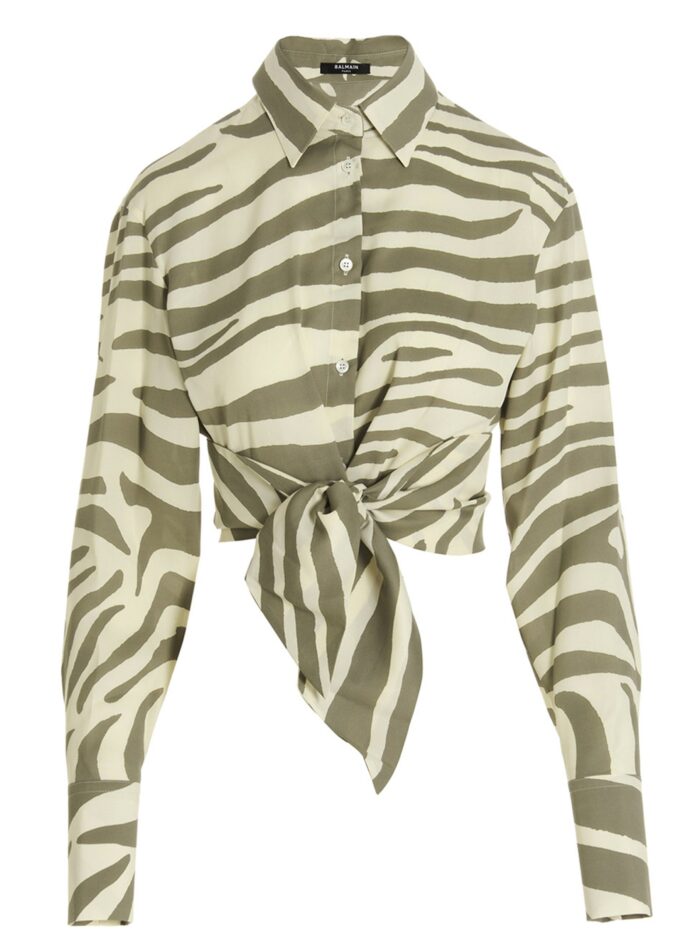 balmain zebra shirt Balmain Zebra Shirt