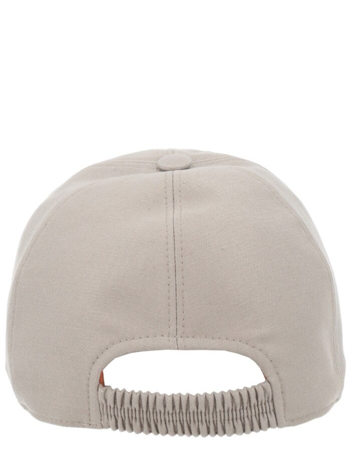 Zegna CAPPELLO DA BASEBALL CON LOGO