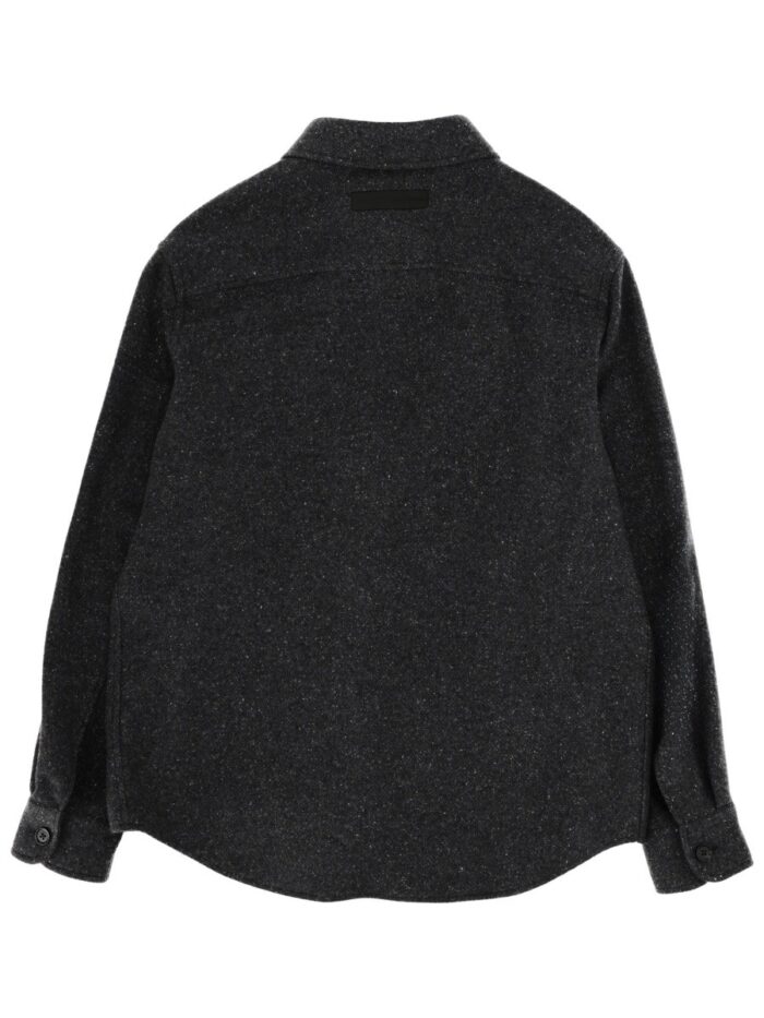 Zegna CASHMERE AND SILK OVERSHIRT