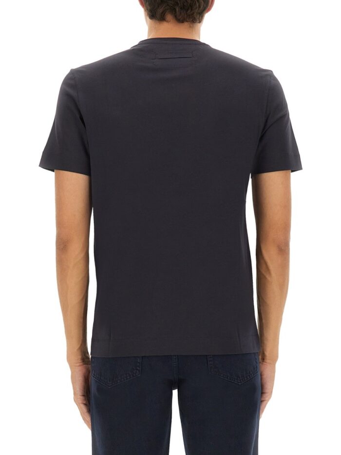 Zegna COTTON BLEND POLO SHIRT