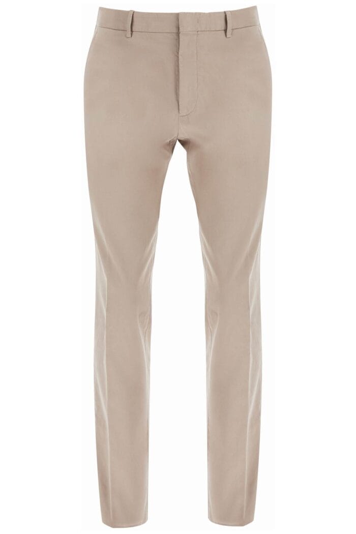 ZEGNA Cotton Stretch Pants For Men