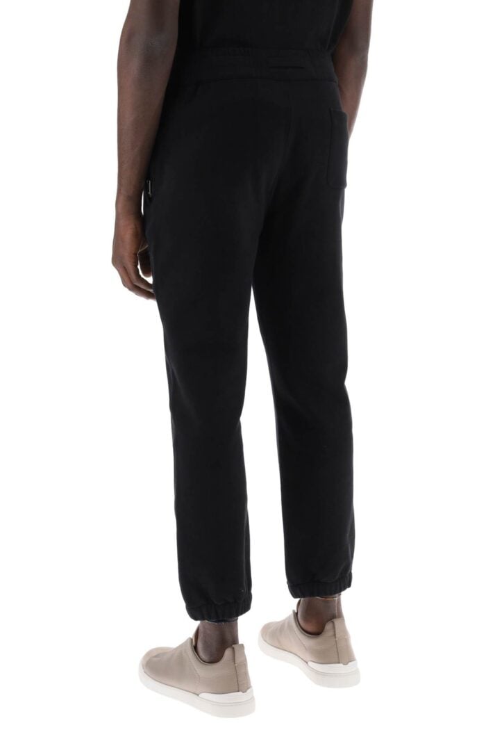 ZEGNA Cotton Sweatpants With Brushed Finish