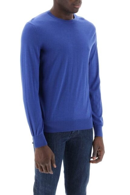 ZEGNA Crew-neck Sweater In Pure Wool