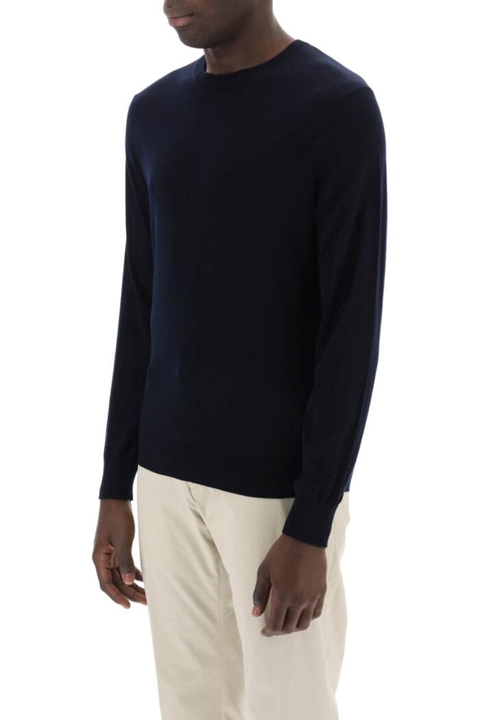 ZEGNA Crew-neck Sweater In Pure Wool