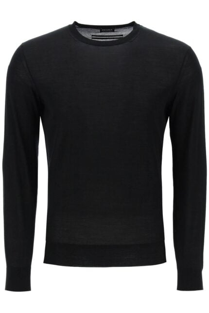 ZEGNA Crew-neck Sweater In Pure Wool