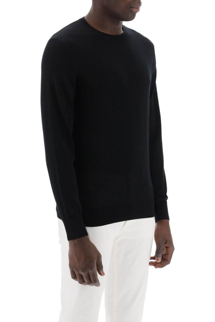 ZEGNA Crew-neck Sweater In Pure Wool