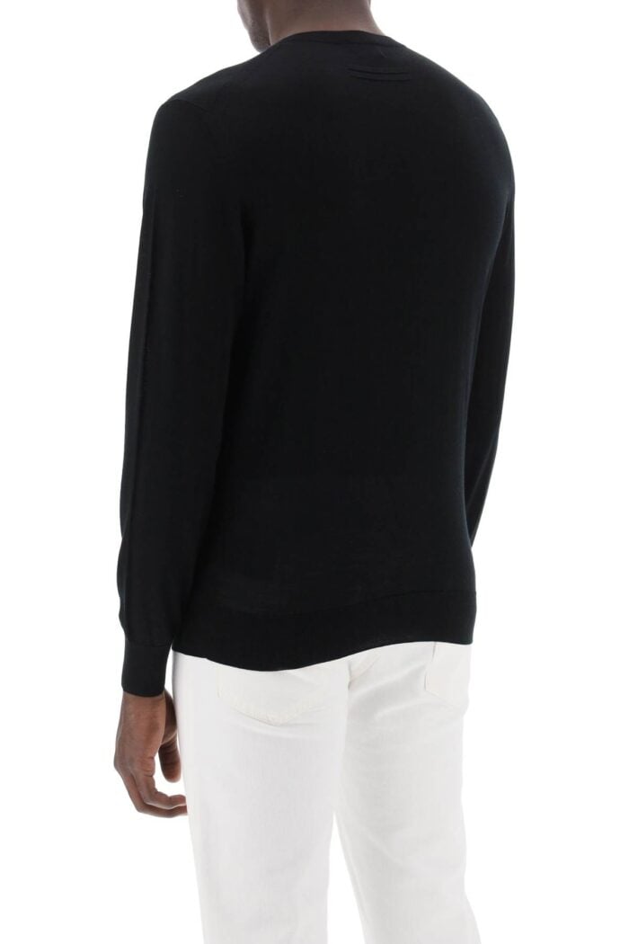 ZEGNA Crew-neck Sweater In Pure Wool