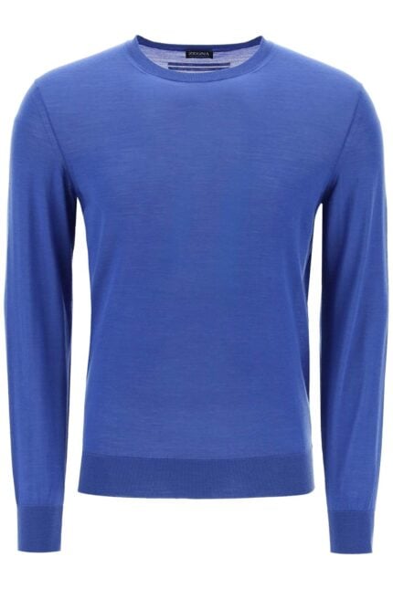 ZEGNA Crew-neck Sweater In Pure Wool