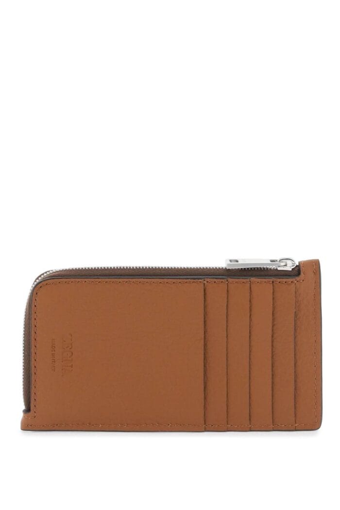 ZEGNA Grained Leather 10cc Card Holder