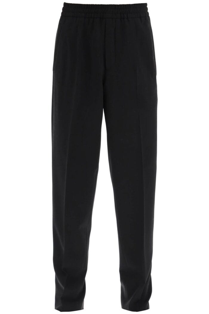 Zegna Jogger Fit Wool Blend Trousers