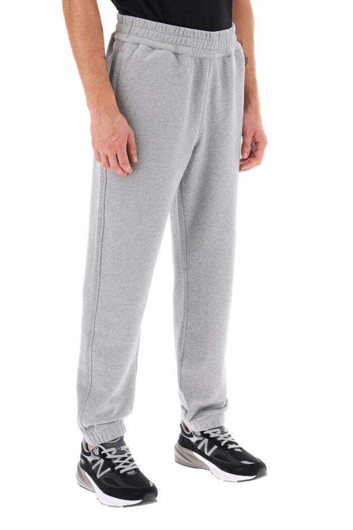 Zegna Joggers With Rubberized Logo