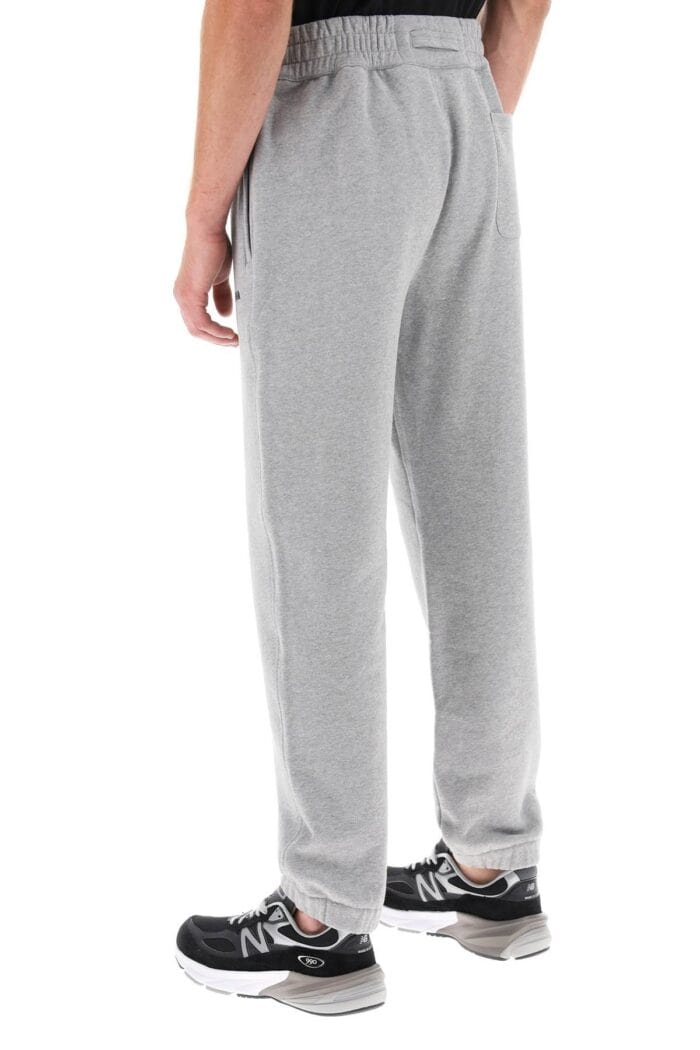 Zegna Joggers With Rubberized Logo